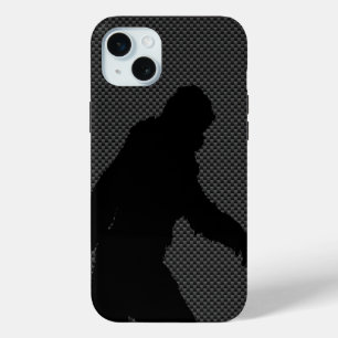 Bigfoot on Carbon Fibre Print Case-Mate iPhone Hülle