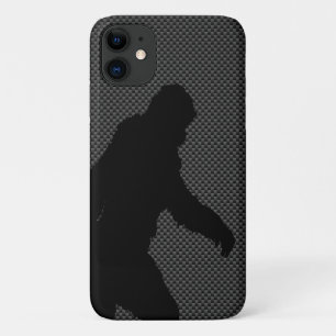 Bigfoot on Carbon Fibre Print Case-Mate iPhone Hülle