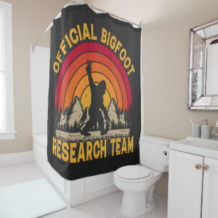 Bigfoot Original Research Team Duschvorhang