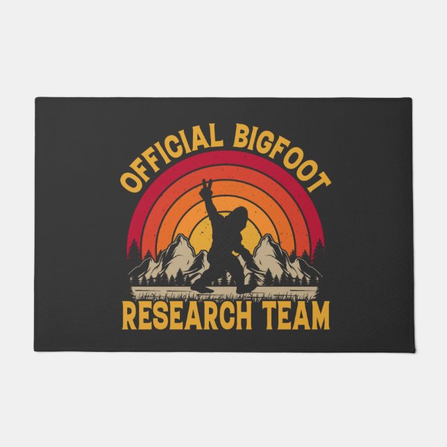 Bigfoot Original Research Team Fußmatte (Vorderseite)