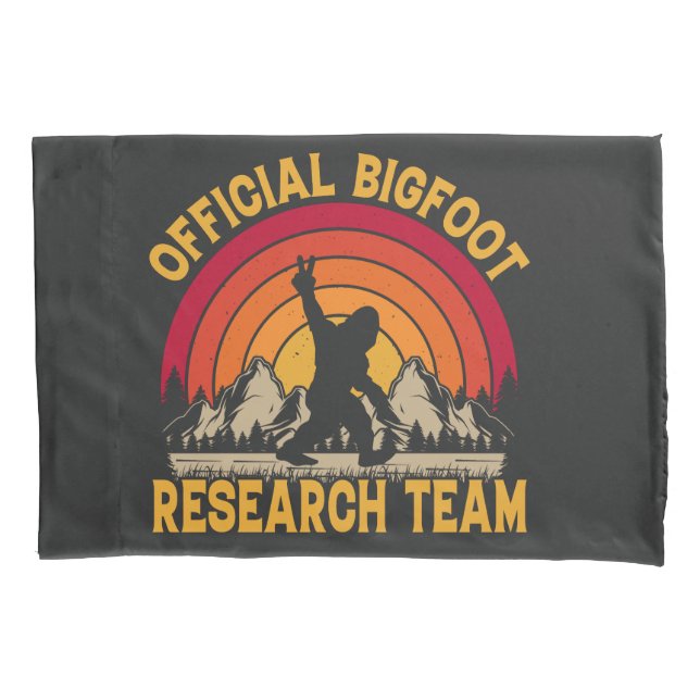 Bigfoot Original Research Team Kissenbezug (Vorderseite)