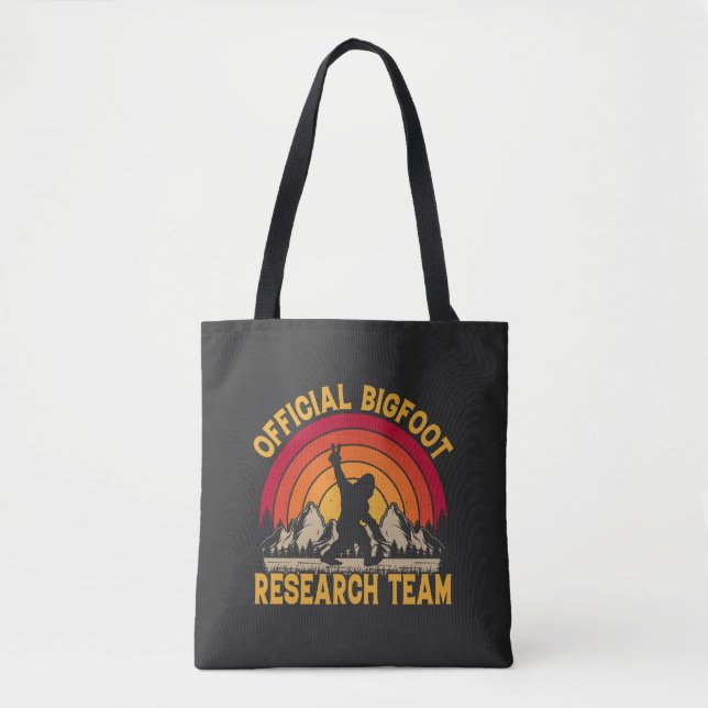 Bigfoot Original Research Team Totasche (Vorderseite)
