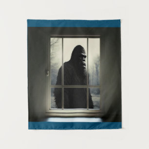 Bigfoot Outside My Window! Wandteppich