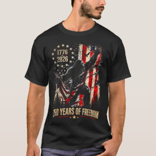 Bigfoot patriotisch 250 Jahre Freiheit Amerikanisc T-Shirt