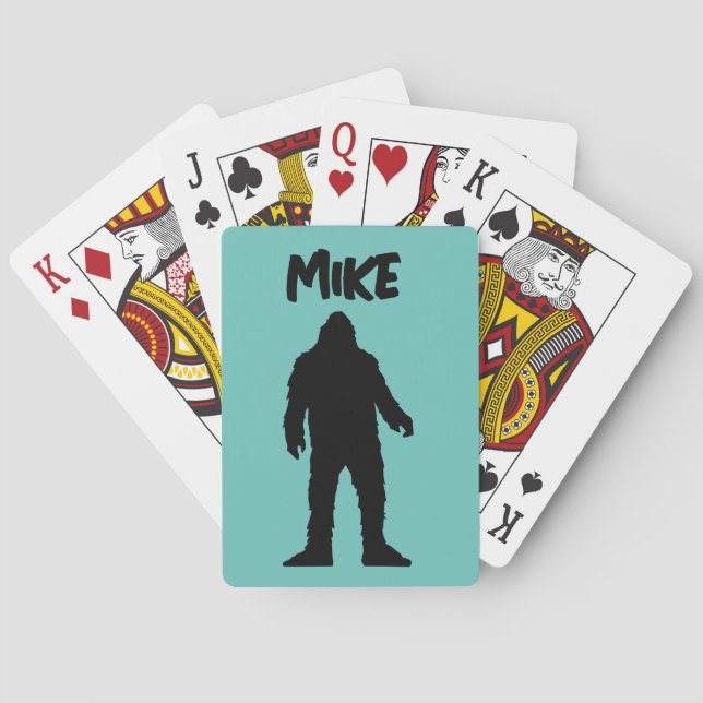 BIGFOOT PERSONALISIERT PLAYCARDS SPIELKARTEN (Rückseite)
