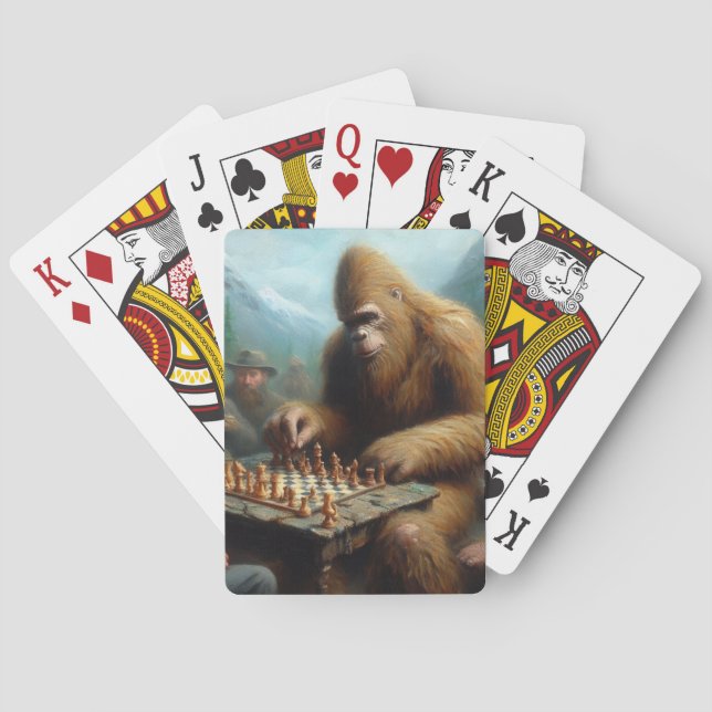 Bigfoot Playing Spielkarten (Rückseite)