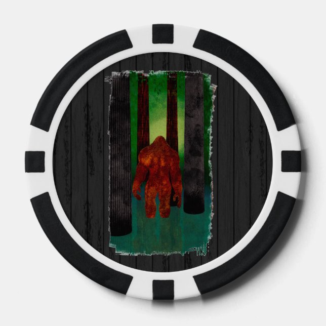 Bigfoot Pokerchips (Vorderseite)