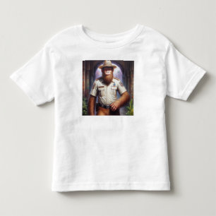 Bigfoot Policeman Kleinkind T-shirt