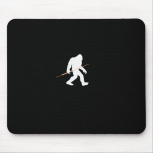 Bigfoot Pool Billiards Player - Funny Bigfoot T Sh Mousepad
