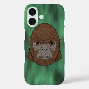 Bigfoot Portrait 1 (Ape-like) Case-Mate iPhone Cas 16 Hülle