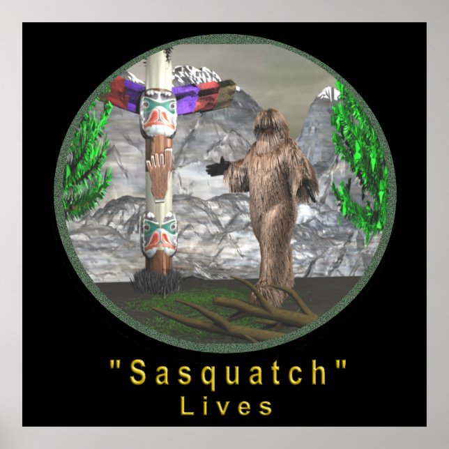 Bigfoot Poster (Vorne)