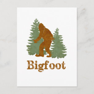 Bigfoot Postkarte