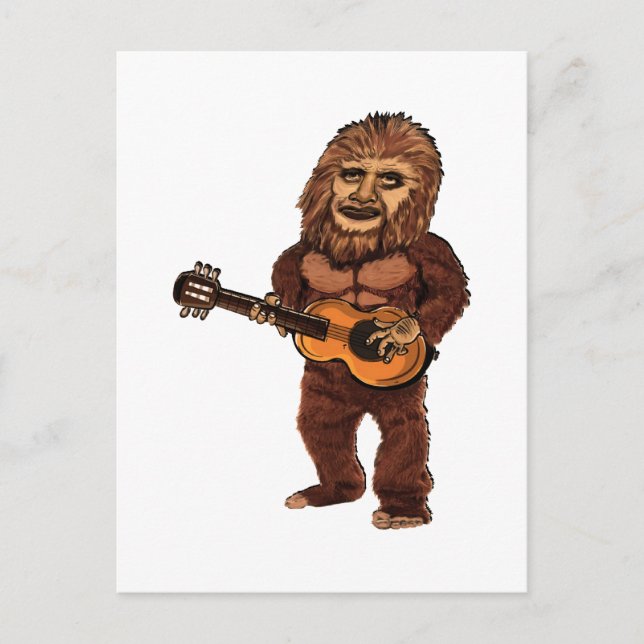 Bigfoot Postkarte (Vorderseite)
