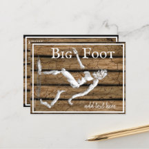 Bigfoot Postkarte