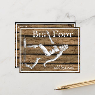 Bigfoot Postkarte