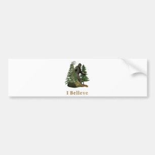 Bigfoot-Produkte Autoaufkleber