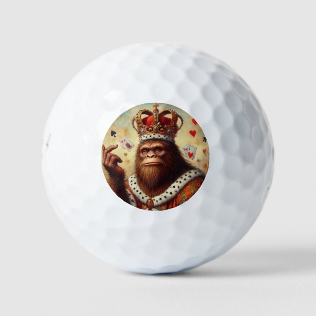Bigfoot Queen of Hearts Golfball (Vorderseite)