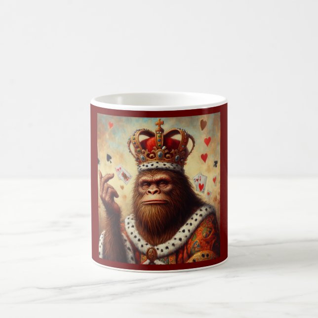 Bigfoot Queen of Hearts Kaffeetasse (Mittel)