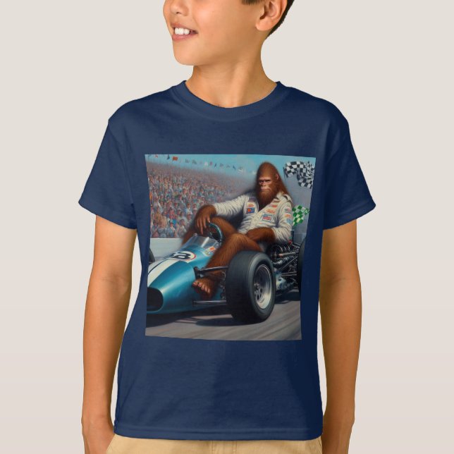 Bigfoot Racecar T-Shirt (Vorderseite)
