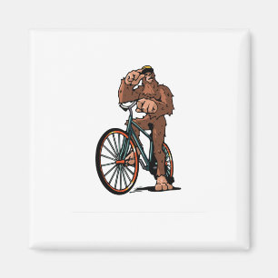 Bigfoot-Radfahren Mountainbike Mtb Lustiger Biker  Magnet