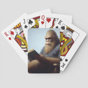 Bigfoot Reading Spielkarten