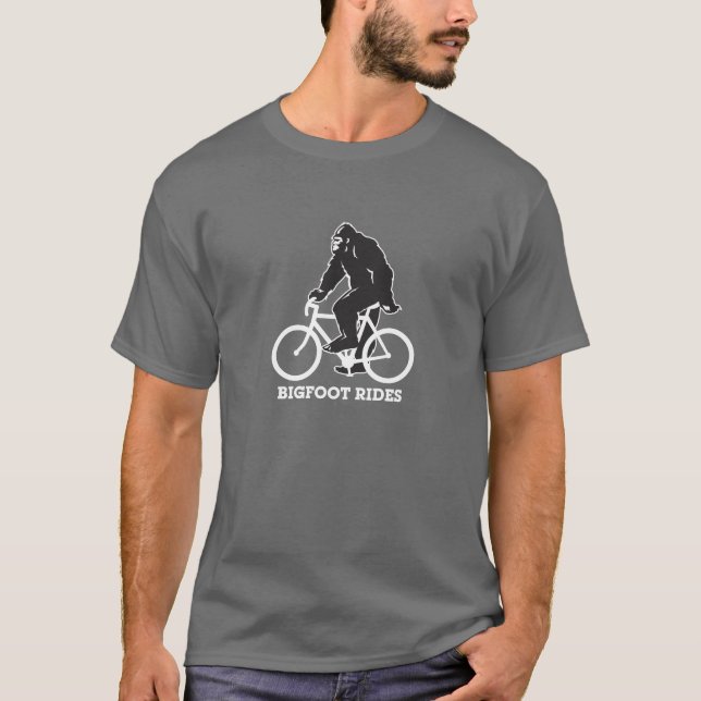 Bigfoot reitet T - Shirt (Vorderseite)