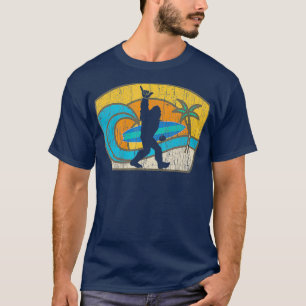 Bigfoot Retro Surfgeschenk für Shaka Aloha Typ T-Shirt