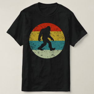 bigfoot Retro Vintag 70er Geschenk Silhouette T-Shirt