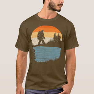 Bigfoot Retro Vintag Sasquatch Sunset T-Shirt
