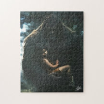 Bigfoot Rettung Kind: Jigsaw Puzzle