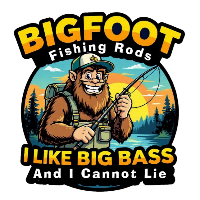 Bigfoot Rods I Like Big Bass T-Shirt (Von Creator hochgeladen)