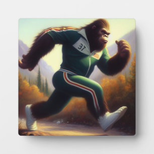 Bigfoot Running Fotoplatte