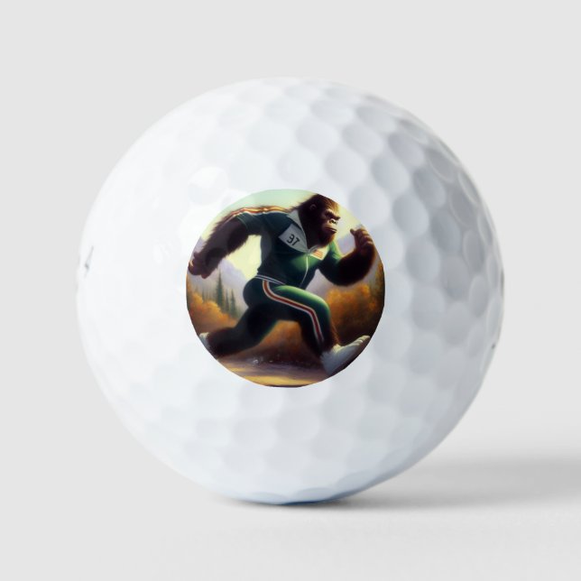 Bigfoot Running Golfball (Vorderseite)