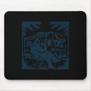 Bigfoot RV Wohnmobil Camping Sasquatch Campervan  Mousepad
