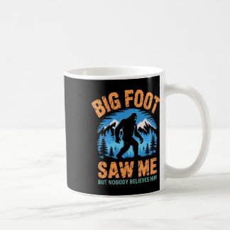 Bigfoot sah mich lustig Sasquatch Retro Big Foot f Kaffeetasse