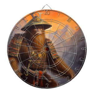 Bigfoot Samurai Dartscheibe