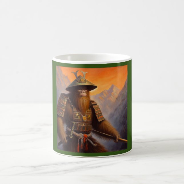 Bigfoot Samurai Kaffeetasse (Mittel)
