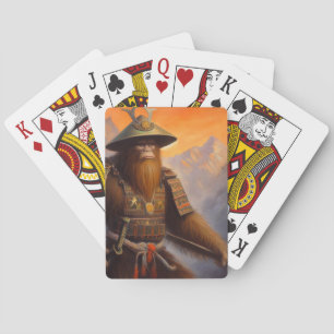 Bigfoot Samurai Spielkarten