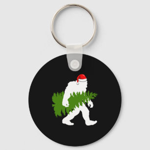 BigFoot Santa Claus Fun Christmas Ohrts Schlüsselanhänger