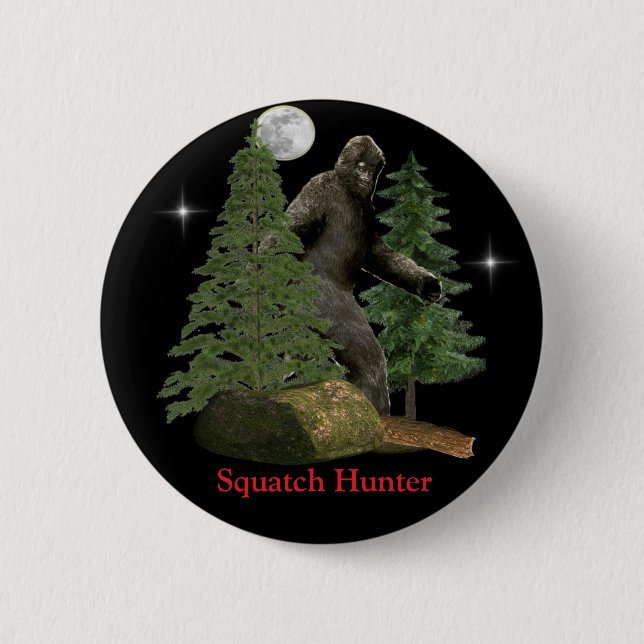 Bigfoot sasquacte button (Vorderseite)