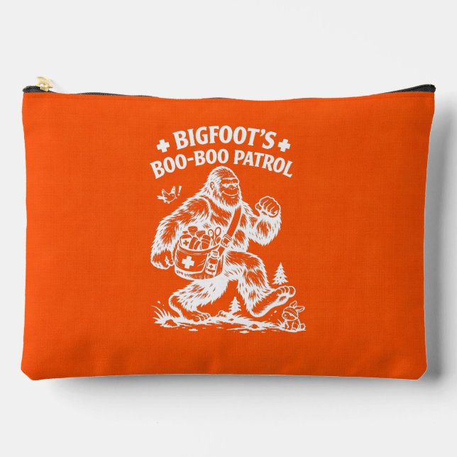 Bigfoot Sasquatch Accessoire-Tasche Zubehörtasche (Vorderseite)