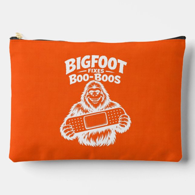 Bigfoot Sasquatch Accessoire-Tasche Zubehörtasche (Vorderseite)