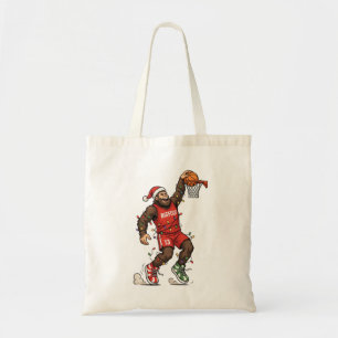 Bigfoot Sasquatch Basketball Weihnachten 2026 Feie Tragetasche