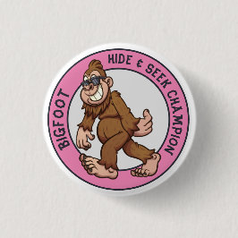 Bigfoot | Sasquatch (Bearbeitbar) Button