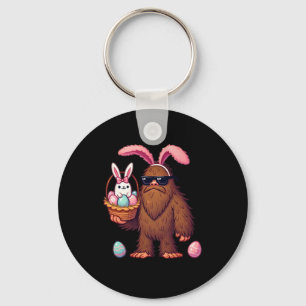 Bigfoot Sasquatch Bunny Ostereier Retro Men Boys Schlüsselanhänger