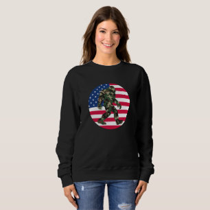 Bigfoot Sasquatch Camo Sweatshirt