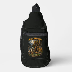 Bigfoot Sasquatch Crossbody Bag