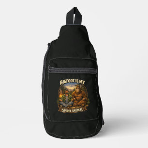 Bigfoot Sasquatch Crossbody Bag