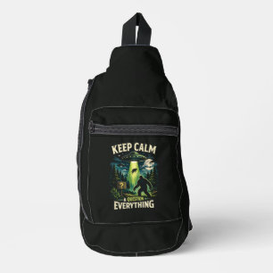 Bigfoot Sasquatch Crossbody Bag