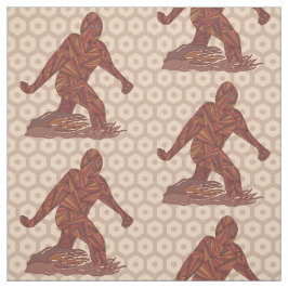 Bigfoot Sasquatch Cryptid Kreaturenspass Stoff